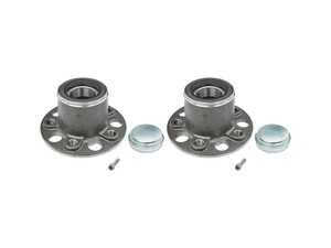 ES#5482531 - 2123300025KT1 - Front Wheel Hub Assembly - Set Of 2 - Fits left or right sides, includes bearings - Meyle - Mercedes Benz