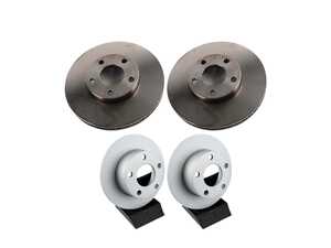 ES#5482614 - 8e0615301ckt4KT5 - Front & Rear Brake Rotors - Set (282.5x25 / 245x10) - Restore the stopping power in your vehicle - Zimmermann - Volkswagen