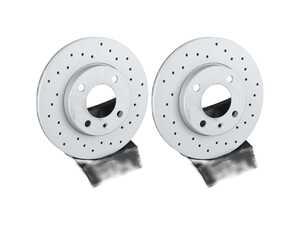 ES#5491201 - 321615301CKT1 - Front Brake Rotors - Pair (239x20) - Restore smooth, powerful braking and eliminate steering wheel shudder on your classic VW - Meyle - Volkswagen