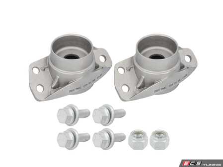 ES#5491377 - 4G0513353CVKT1 - Rear Upper Shock Mount Kit - Pair & Hardware - Eliminate rear-end clunking and restore a solid foundation for your suspension. - Meyle - Audi