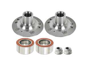ES#5515649 - 1633340110KT - Front Wheel Hub & Bearing Kit - Replace both wheel hubs at once with a complete kit that includes new hubs, bearings, and axle nuts for a thorough, hassle free repair. - Bremmen Parts - Mercedes Benz