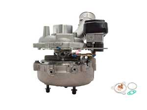 ES#5516721 - 059145873fKT - Garrett Factory Replacement Turbocharger & D&W Installation Kit (3.0L TDI V6) - Restore factory boost pressure, fuel economy, and reliable performance to your 3.0L TDI V6 with this complete turbocharger replacement bundle. - Garrett - Audi Volkswagen