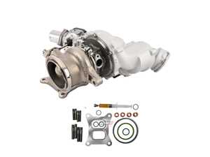 ES#5516724 - 06k1458742KT - Garrett Factory Replacement Turbocharger & Ajusa Installation Kit (1.8T / 2.0T Gen3) - Restore factory boost pressure, fuel economy, and reliable performance to your EA888 Gen3-equipped Volkswagen with this complete turbocharger replacement bundle. - Garrett - Volkswagen