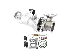 ES#5516725 - 06k145721pKT - Garrett Factory Replacement Turbocharger & Ajusa Installation Kit (1.8T Gen3) - Restore factory boost pressure, fuel economy, and reliable performance to your EA888 Gen3-equipped Volkswagen with this complete turbocharger replacement bundle. - Garrett - Volkswagen