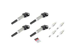 ES#5527199 - bmw101325KT - Ignition Coil & Spark Plug Kit - Rough running, hesitation or misfire codes are often traced back to worn coils and plugs. - Assembled By ECS - BMW