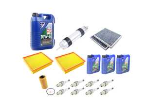 ES#5527208 - bmw101331KT - Tune-Up & Filter Kit With Race Tech GT1 10W-60 Oil - When your E39 M5 is due for a tune-up, this kit puts the oil, filters and plugs in one order. - Assembled By ECS - BMW