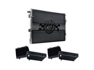 ES#5527223 - bmw101349KT - Front Mount Heat Exchanger & Auxiliary Radiator Kit - If you're upgrading cooling on your G80 M3 or G82/G83 M4, this kit puts the parts customers buy together into one order. - Assembled By ECS - BMW