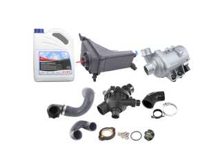 ES#5527233 - 17137607482AMKT - Water Pump & Thermostat Kit - Assembled By ECS - BMW