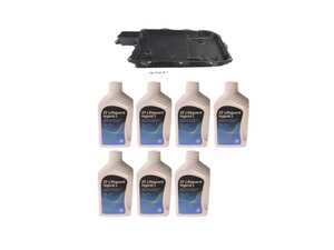 ES#5527263 - bmw101402KT - Hybrid Automatic Transmission Service Kit - This kit covers a complete pan and filter service. - Assembled By ECS - BMW