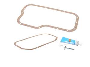ES#5527281 - bmw101406KT - Oil Pan Gasket Kit - Upper & Lower - This kit includes the upper and lower oil pan gaskets, along with silicone sealant so you can reseal the pan in one job. - Assembled By ECS - BMW