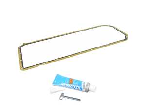 ES#5527285 - bmw101410KT - Oil Pan Gasket Kit - Oil spots under your car or a burning oil smell after a drive are all signs that the oil pan gasket on your E46, E39, E36, E53, E83 or Z3/Z4 has given up. - Assembled By ECS - BMW