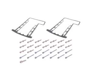 ES#5527288 - bmw101413KT - Oil Pan Gasket Kit With Bolt Kit - The S65 V8 often needs its oil pan removed for rod bearing service, and a new gasket is required every time the pan comes off. - Assembled By ECS - BMW