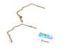 ES#5527328 - bmw101442KT - Upper Timing Cover Gasket Kit - On the N62 V8 and N73 V12, the upper timing cover gaskets sit at the front of each cylinder bank and are a known source of oil seepage. - Assembled By ECS - BMW