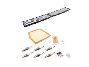 ES#5527338 - EIGNSRVBOSHENMKT - "Dry" Inspection II Service Kit - N55 - Keep your engine running smoothly and avoid misfires with new spark plugs, air filters, and an oil filter - Assembled By ECS - BMW