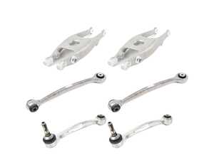 ES#5527346 - bmw101456KT - Rear Control Arm Kit - Complete - For a full rear suspension refresh on an F8x or G8x M car, this kit includes both rear upper control arms, both rear lower control arms and both rear trailing arms. - Assembled By ECS - BMW