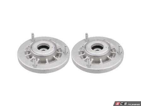 ES#5527354 - bmw101462KT - Rear Strut Mount Kit - Rubber rear shock mounts on the G30 5 Series break down with age, letting the rear shocks knock or thump over bumps. - Assembled By ECS - BMW