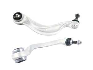 ES#5527382 - bmw101476KT - Front Lower Forward Control Arm Kit - Worn bushings or ball joints here can show up as shimmy at highway speed and clunks under braking. - Assembled By ECS - BMW