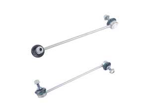 ES#5527398 - bmw101488KT - Front Sway Bar End Link Kit - The E83 X3 front stabilizer links connect the sway bar to the front struts. Worn link joints often cause a knock over bumps. - Assembled By ECS - BMW