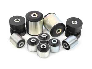 ES#4701641 - POW-055-85 - Full Polyurethane Front Control Arm Bushing Kit - Black (Track)  - Control movement and maintain wheel alignment - Verkline - Audi Volkswagen