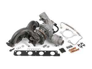 ES#5443819 - J0A145703SXKT - Remanufactured Turbocharger  - With Core Charge  - Includes turbocharger oil supply line, gaskets and all necessary hardware & a $164 refundable core charge. - Genuine Volkswagen Audi - Audi