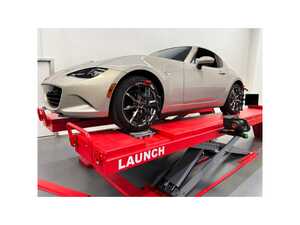 ES#5527611 - 702020112TF - Launch X-613 Advanced Mobile 3D Wheel Aligner - With Throttle V - Compact, ultra-portable 3D wheel aligner designed for drive-on style lifts, featuring magnetic mounting, wireless measurement units, and seamless integration with the Launch Throttle V diagnostic tablet. - Launch - Audi BMW Volkswagen Mercedes Benz MINI Porsche