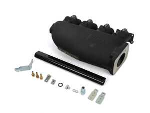 ES#5395918 - TINW0501B - Cast Aluminum Intake Manifold - Transverse 1.8T - Black -  With Fuel Rail Kit - A perfect solution for those who want high performance and durability - SPA Performance - Volkswagen
