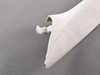 ES#111446 - 51437006839 - "A" Pillar Trim - Left - Hellgrau/Light Gray, located next to the windshield - Genuine BMW - BMW