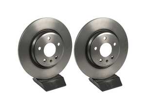ES#4499688 - 8w0615601hKT - Rear UV Coated Rotors - Pair (300x12mm) - Features Brembo's special UV paint treatment that guarantees superior corrosion resistance. - Brembo - Audi