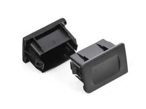 ES#5482720 - 1j0858180c01cKT - Dashboard Switch Delete - Pair - Clean up your center console. Fill empty dash slots or deleted heated seat controls with this genuine left/right blank set! - Genuine Volkswagen Audi - Volkswagen