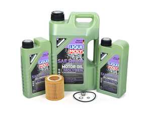 ES#5527166 - mg5w40eocKT - Molygen 5W-40 Engine Oil Change Kit - Keeping up with oil changes is the easiest way to protect your BMW M engine, and this kit puts everything for the job in one order. - Assembled By ECS - BMW