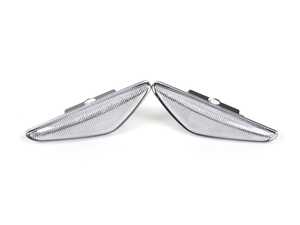 ES#4875951 - EL341.CLEAR - Rennline Dynamic LED Turn Signals - Clear - Upgrade your lighting with sequential indicators and clear lenses - Rennline - BMW