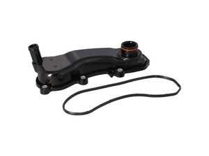 ES#5503715 - 059103525F - Upper Timing Cover With Gasket - Cure persistent front-end engine leaks, prevent coolant and oil loss, and protect vital accessory drive components on your robust V6 diesel. - Febi - Audi