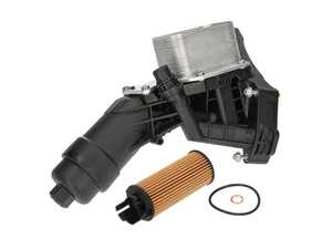 ES#5493174 - 11428596283 - Oil Filter Housing With Filter & Cooler - This Febi Bilstein oil filter housing assembly provides a complete replacement solution engineered to restore proper oil filtration and fluid separation. - Febi - BMW