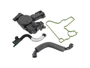 ES#4342718 - 06H103495ACS3 - Complete PCV / Oil Breather Kit - Eliminate massive vacuum leaks and restore smooth idle with this comprehensive crankcase ventilation kit from Febi Bilstein. - Febi - Audi Volkswagen