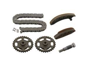 ES#4342060 - 0009936876S5 -  Timing Chain Kit - Includes timing chain, timing chain tensioner, guide rails, and gears - Febi - Mercedes Benz