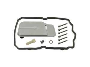 ES#4342022 - 000908012009S3 - Automatic Transmission Pan Filter/Gasket Set With Hardware - Located between the transmission oil pan and the transmission housing. not for special equipment code: A89 - Febi - Mercedes Benz