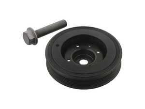 ES#2873422 - 06H105243GS1 - Harmonic Balancer Kit - Direct OE-quality replacement crankshaft pulley and vibration damper to cure belt squeal, restore accessory drive performance, and protect your engine internals from harmful harmonics. - Febi - Audi Volkswagen
