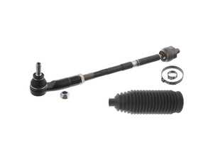 ES#2868796 - 1K0423810AS1 - Front Left Tie Rod & Steering Boot Kit - Restore precise steering feel, cure clunking over bumps, and prevent uneven tire wear - Febi - Audi Volkswagen