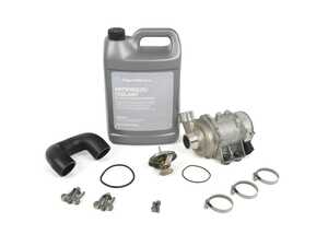 ES#2804557 - 11517586925KT9 - Performance Water Pump And Thermostat Kit - Includes a 74c race thermostat - Featuring a Pierburg pump - Assembled By ECS - BMW
