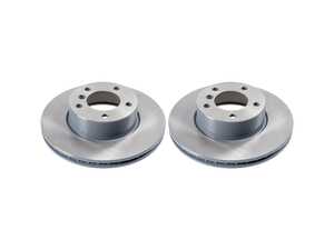 ES#4348903 - 3411685499814KT - Front Brake Rotors - Pair (300x24) - Critical component to be replaced during brake service - Febi - BMW