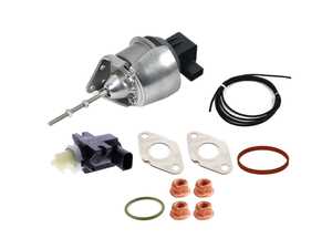 ES#5529295 - 03L198716LKT - Turbocharger Wastegate Actuator Install Kit - Cure limp-mode triggers and restore crisp variable-vane boost response on your 2.0L TDI with a complete turbo actuator and service hardware refresh. - Assembled By ECS - Volkswagen