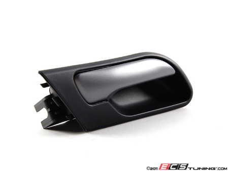 ES#99612 - 51417122198 - Front Inside Door Handle - Right - Black housing with graphite handle - Genuine BMW - BMW