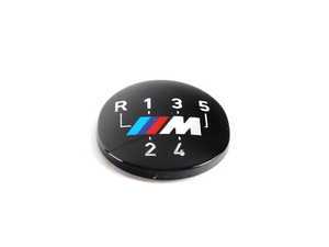 ES#46706 - 25111221613 - Shifter M Emblem - Priced Each - Made to work in certain shift knobs, - Genuine BMW - BMW