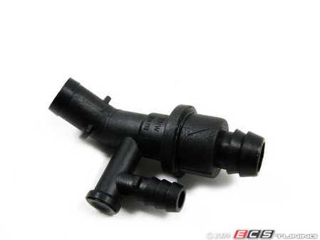 ES#19572 - 11151718713 - Valve Cover Breather Valve - Cylinders 1-6 - Used to regulate the cylinder pressures between banks - Genuine BMW - BMW