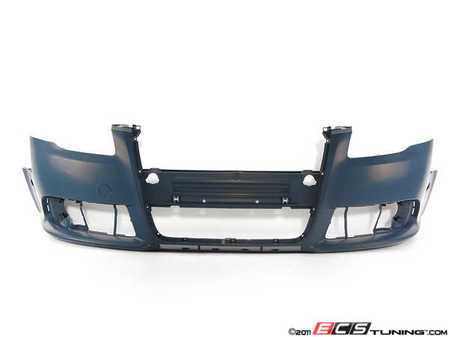 ES#2539187 - 8E0807105MGRU - S-Line Front Bumper Cover - Comes in primer, ready for paint - Genuine Volkswagen Audi - Audi