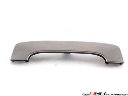 ES#2132535 - 3AA863324APD4 - Center Console Trim - (NO LONGER AVAILABLE) - Brushed Aluminum. Located just behind the shifter assembly - Genuine Volkswagen Audi - 