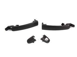 ES#2142830 - 3B0898022 - Textured Door Handle Kit - Add European textured handles to set off those textured moldings - Genuine European Volkswagen Audi - Volkswagen