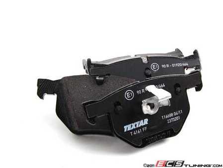 ES#257137 - 34216763044 - E60 Rear Brake Pad Set - Original supplier of brake pads to BMW - Textar - BMW