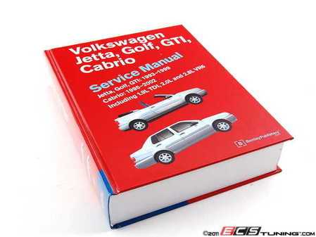 ES#2795 - VG99 - VW MKIII Jetta, Golf, GTI (93-99), Cabrio (1995-2002) Service Manual - A comprehensive must-have for any do-it-yourselfer! Includes 1,088 pages of maintenance, service, and repair information - Bentley - Volkswagen