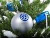 ES#2500708 - 18003 - Volkswagen Ornament - Silver - (NO LONGER AVAILABLE) - Decorate for the holidays, the VW way! - DriverGear - 